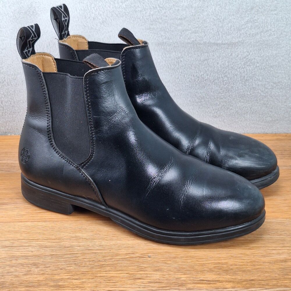 Xena Valence SD Women's 9 EU 40 Steel Toe Safety Boots Black Vegan Leather Faux